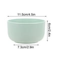 thumbnail image 6 of Qnjujn 4-Pack Wheat Straw Bowls - Microwave & Dishwasher Safe Cereal Bowls, Eco-Friendly Unbreakable Tableware for Soup/Salad/Rice - Stackable for Home/Office/Camping, 6 of 9