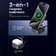 thumbnail image 2 of 2X Estación de Carga Plegable , Cargador Inalámbrico Rápido Magnético para 15 14 13 12, para AirPods3 2 Pro (Sin Adaptador de CA), 2 of 7