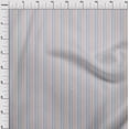 thumbnail image 2 of oneOone Cotton Cambric Fabric Multicolor Stripe Print Fabric By The Yard 56 Inch Wide, 2 of 3