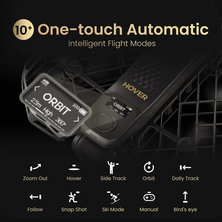 HOVERAir X1 PROMAX 8K Drone, Foldable with AI Follow, Palm Launch