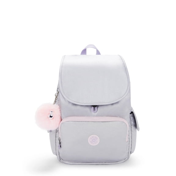 Kipling Women's City Pack Medium Metallic Fashion Backpack Water Resistant