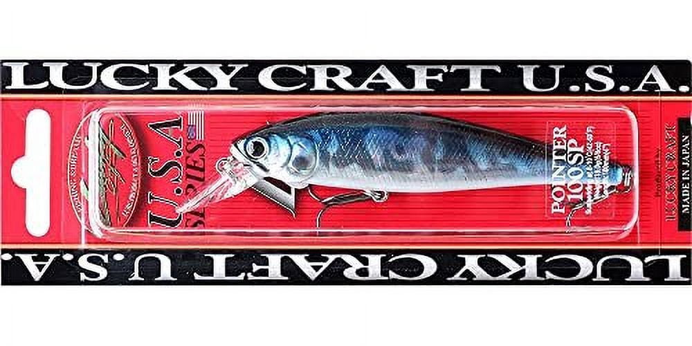 Lucky Craft Pointer 100SP Jerk Bait, 4", 5/8 oz, Aurora