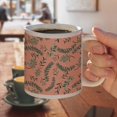 thumbnail image 4 of Laurel Leaves White Mug, 4 of 5