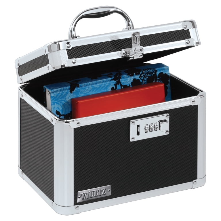 Vaultz Small Container, Lockable Personal Storage Box with