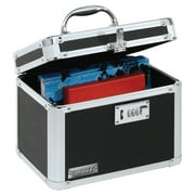 Vaultz Locking Personal Storage Box, Black, VZ01004