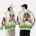 thumbnail image 6 of Easygdp Brown Bunny Lightweight Long Sleeve Sun Shirt Sports long-Sleeved Sun Protective Clothing, Quick Drying Breathable - Medium, 6 of 9