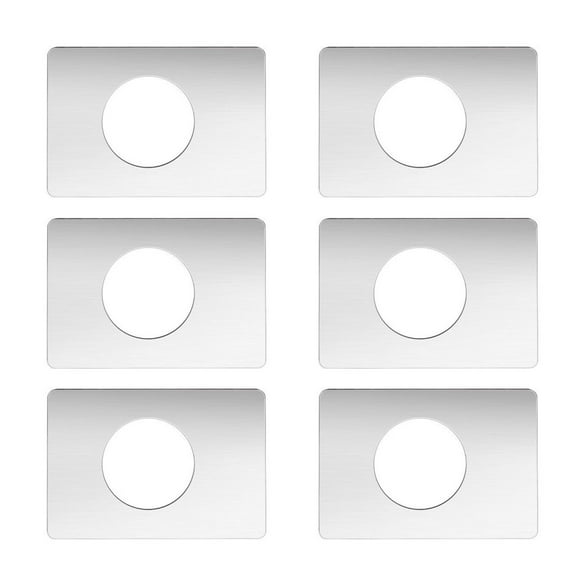 Upgrades Door Knob & Deadbolts Reinforcement Plate Door Locking Hole Backing Reinforcer for Enhances Security & Easy Repair