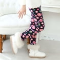 thumbnail image 5 of Yuanyu 3-10T Girl Footless Tights Leggings Little and Big Girl Winter Thick Warm Skinny Legging Fleece Lined Stretchy Pants, 5 of 5
