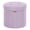 Purple, variant on SONGMICS Storage Ottoman, Velvet Makeup Vanity Chair with Storage, Round Foot Rest Stool, 18.5 x 18.5 x 17.7 Inch, Purple, MINOTA Collection