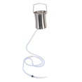 thumbnail image 4 of Kit de cubo de enema para enema de acero inoxidable de 2 L, 4 boquillas, 2 m, kit de manguera para desintoxicación y estreñimiento, 4 of 14