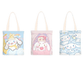 thumbnail image 2 of Hello Kitty-Bolso pequeño de lona para mujer, bolsa de mano Simple de un solo hombro con dibujos animados de Cinnamoroll Kuromiins, 2 of 4
