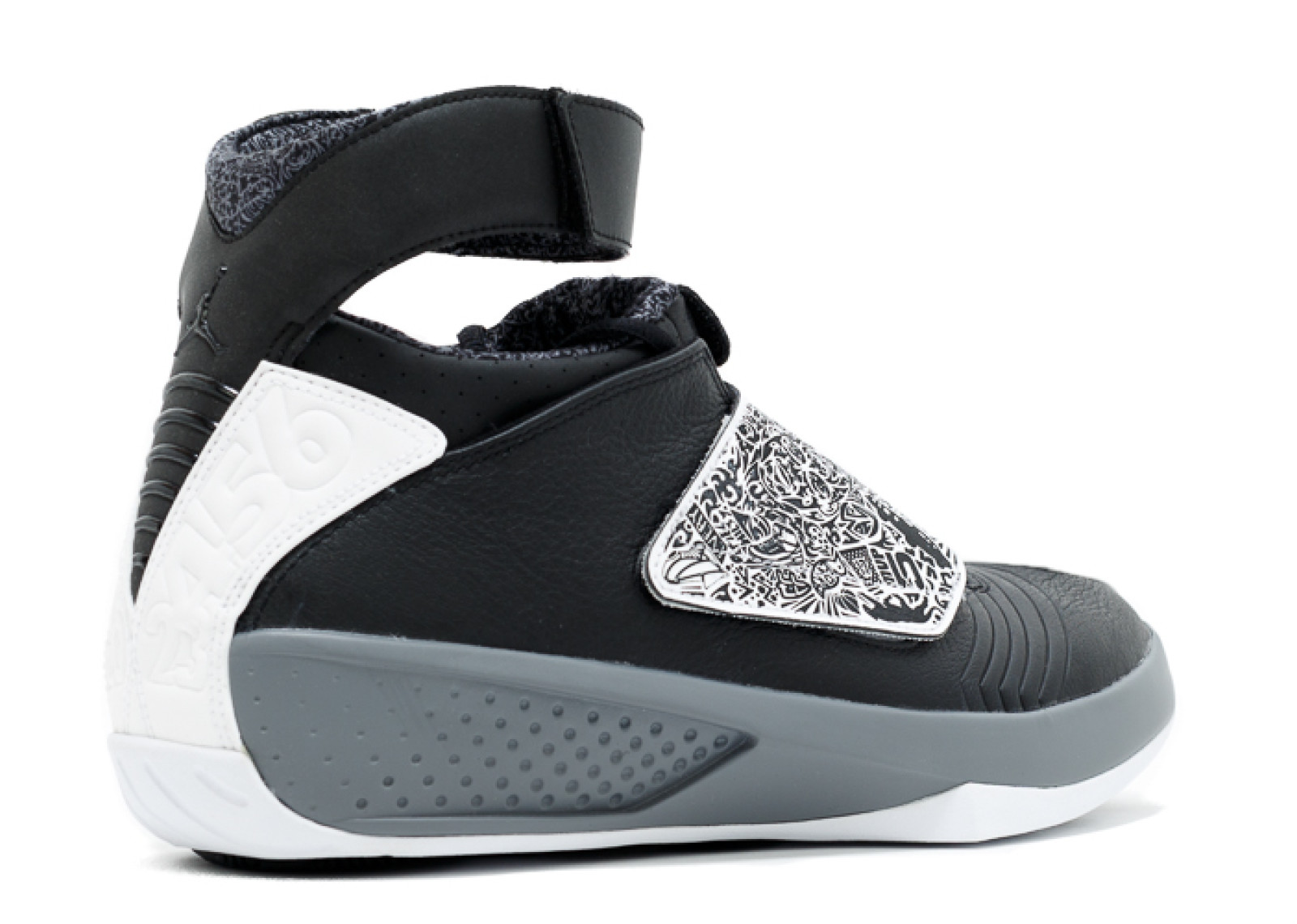 NIKE AIR JORDAN XX 20 BLACK-WHITE-COOL‎ GREY SZ 10.5 310455-003 Barely Utilized Jordan 20 Retro Playoffs | eBay main image 3