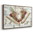 thumbnail image 3 of Pinecone Lodge Collection A - Framed Gallery Wrapped Holiday Canvas - 27 x 41 - Rosewood Frame, 3 of 8