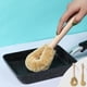 thumbnail image 1 of Set de cepillos de limpieza con mango de madera - cerdas de fibra natural para biberones, vasos y ollas - cepillo ecológico de cocina de 22 cm con lazo colgante, 1 of 5