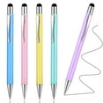 thumbnail image 2 of Becaristey 5pcs Plastic Portable Motivational Black Ink Pens Set For On Go Smooth Ballpoint Pastel Pens 1Set, 2 of 5