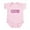 Petal Pink, variant on CafePress - Q T Pi (Pink) Infant Bodysuit - Baby Light Bodysuit, Size Newborn - 24 Months