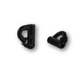 thumbnail image 1 of River Guide Supply Quick Change Spinner Clevis - Snap Black Nylon 25 Pack, 1 of 4