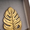 thumbnail image 5 of Gild Design House Golden Leaves, Shadow Box Leaf 3, 5 of 5