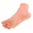 thumbnail image 6 of 1pcs Silicone Rubber Male Right Foot Mannequin Model for Shoes Socks Short Stocking Anckle Chain Display, 6 of 6