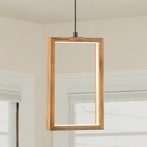 C Cattleya 3000K Dimmable LED Wood Pendant Light