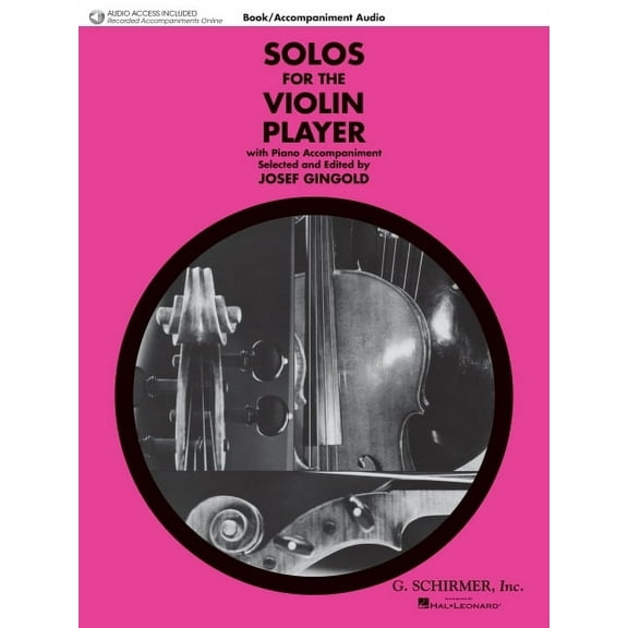 Solos for the Violin Player - Violin and Piano Book/Online Audio, (Paperback)