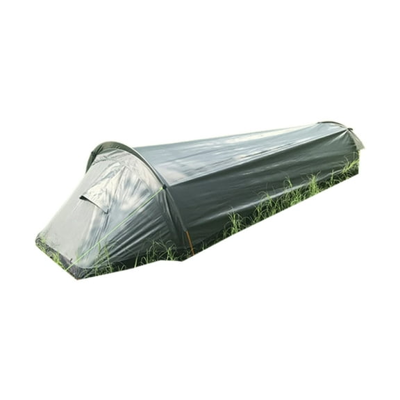 Bivy Tent, Single Person Sleeping Backpacking Bivvy Tent Watertight Survival Sleeping Bag Camping Bivvy Tent for Outdoor
