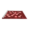 thumbnail image 2 of Ahgly Company Machine Washable Indoor Rectangle Oriental Red Modern Area Rugs, 3' x 5', 2 of 4