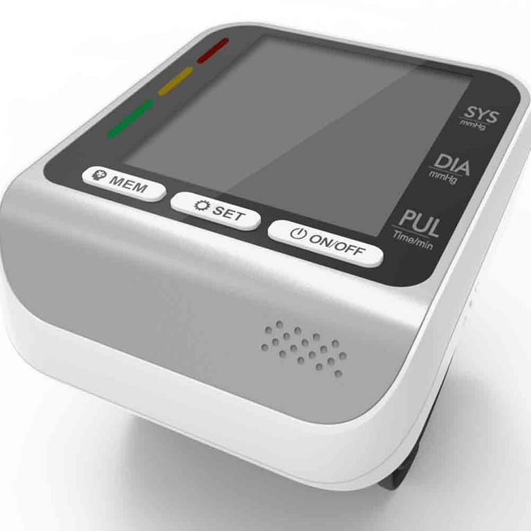 Rechargeable Blood Pressure Monitor with Large LED Display