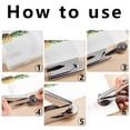 thumbnail image 3 of Non-Tarnish Custom Embosser Hand-Held Embossing Stamp Seal Embosser for Books Envelopes Napkins Snake 42mm, 3 of 6