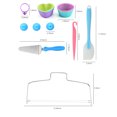 thumbnail image 4 of 110PCS Kits de decoración de pasteles con puntas de glaseado Bolsas de pastelería Flor yeacher  Herramienta para hornear, 4 of 7