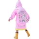 thumbnail image 2 of Kids Raincoats for Girls Boys Unicorn Cartoon Toddler Waterproof Rain Wear Children Raincoat Jacket Poncho, 2 of 5