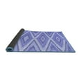 thumbnail image 2 of Ahgly Company Indoor Round Southwestern Blue Country Area Rugs, 4' Round, 2 of 4