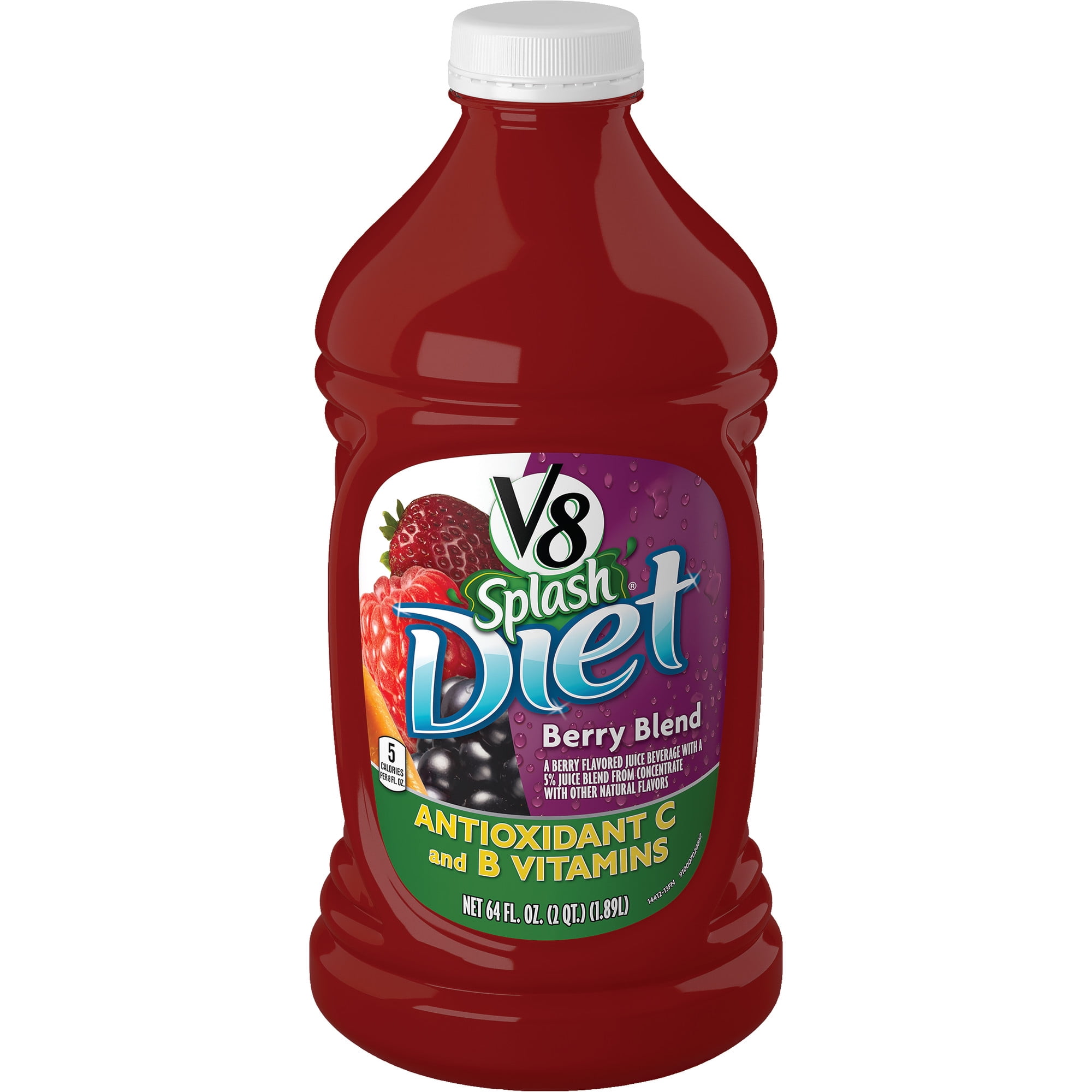 V8 Splash Diet Berry Blend, 64 oz.