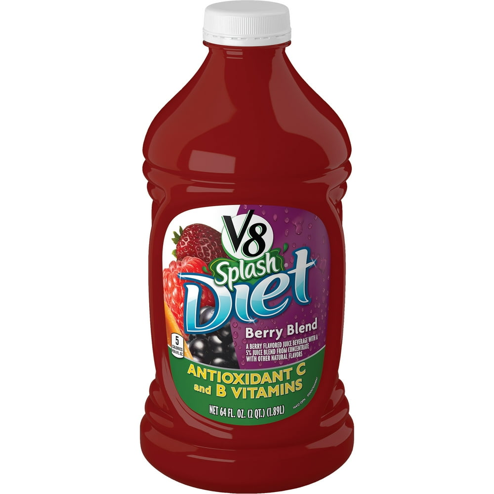 V8 Splash Diet Berry Blend, 64 oz.