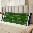 thumbnail image 4 of KLL Ultra Soft Microfiber Body Pillow Cover/Pillowcases 20"x54" with Hidden Zipper Closure-American Football Field, 4 of 5