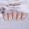 thumbnail image 6 of Nail Art Stickers Decals, Letter Nail Stickers, 1 Sheet, Self-Adhesive English Alphabet Nail Decals for DIY Women Manicure Decoration Accessories, 6 of 6