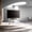 Black & White, variant on FITUEYES Design Corner TV Stand for 55 65 70 75 78 Inch TV, Easel TV Stand for Bedroom, Living Room and More, Modern TV Stand with Cable Management, Picasso Series.
