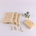 thumbnail image 2 of Tiyuyo 1Pc Hemp Soap Bags Exfoliating Saver Pouch Foaming Mesh Rope Cleaning Tools, 2 of 14