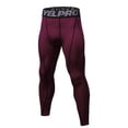 thumbnail image 1 of Leggings MAYNOS para niño, secado rápido, pantalones de compresión para jóvenes, mallas deportivas, capa base de baloncesto (rojo), 1 of 8