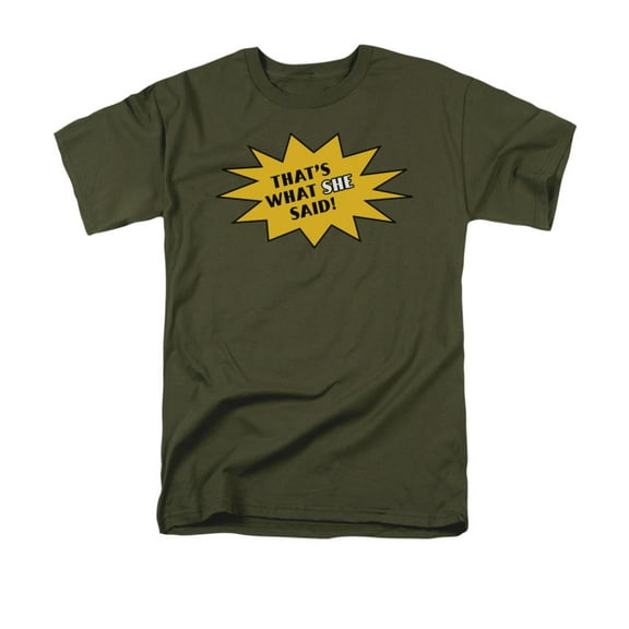 That's What She Said Funny Saying Adult T-Shirt