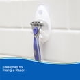 thumbnail image 4 of Kenney Plastic Suction Razor Holder, White, 4 of 6