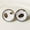 #01, variant on Genuine Leather Leopard Button Studs Earrings Disc Round Dainty Studs Jewelry