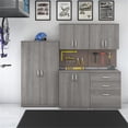 thumbnail image 1 of Pemberly Row 5 Piece Modular Garage Storage Set With Cabinets in Platinum Gray, 1 of 8