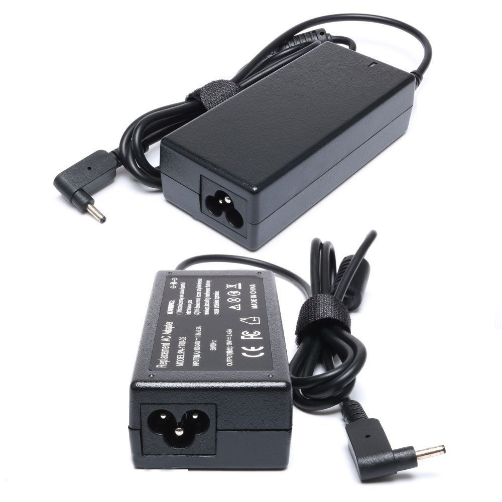 EBK 65W 3.42A laptop Adapter Charger for Acer Aspire S7 P3 S5 S7-392 S7-391 R13 R7 R14 R5 V3 P3-131, Acer TravelMate X313 TMX313-M-6824,Aspire One Cloudbook 14 AO1-431 Series - image 4 of 7