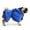 Blue-L, variant on Adjustable Hooded Bathrobe for Dogs Super Abosrbent Microfiber Pet Bath Towel Comfortable Puppy Towel for All Breeds