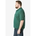 thumbnail image 4 of KingSize Men's Big & Tall No Tuck Pocket Shrink-Less Cotton Polo Shirt, 4 of 6