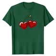 thumbnail image 5 of Wavsuf Mens Graphic Shirts for Men Tees Short Sleeve Round Neck T Shirt Green Size XL, 5 of 5