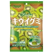 Kasugai Frutia Kiwi Flavored Gluten Free Gummy Candy, 3.77 oz.