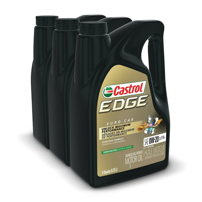 新品 Castrol EDGE & Mobil 1 0W-20 エンジンオイル Amazon.com: Castrol EDGE High Mileage 0W-20 Advanced Full