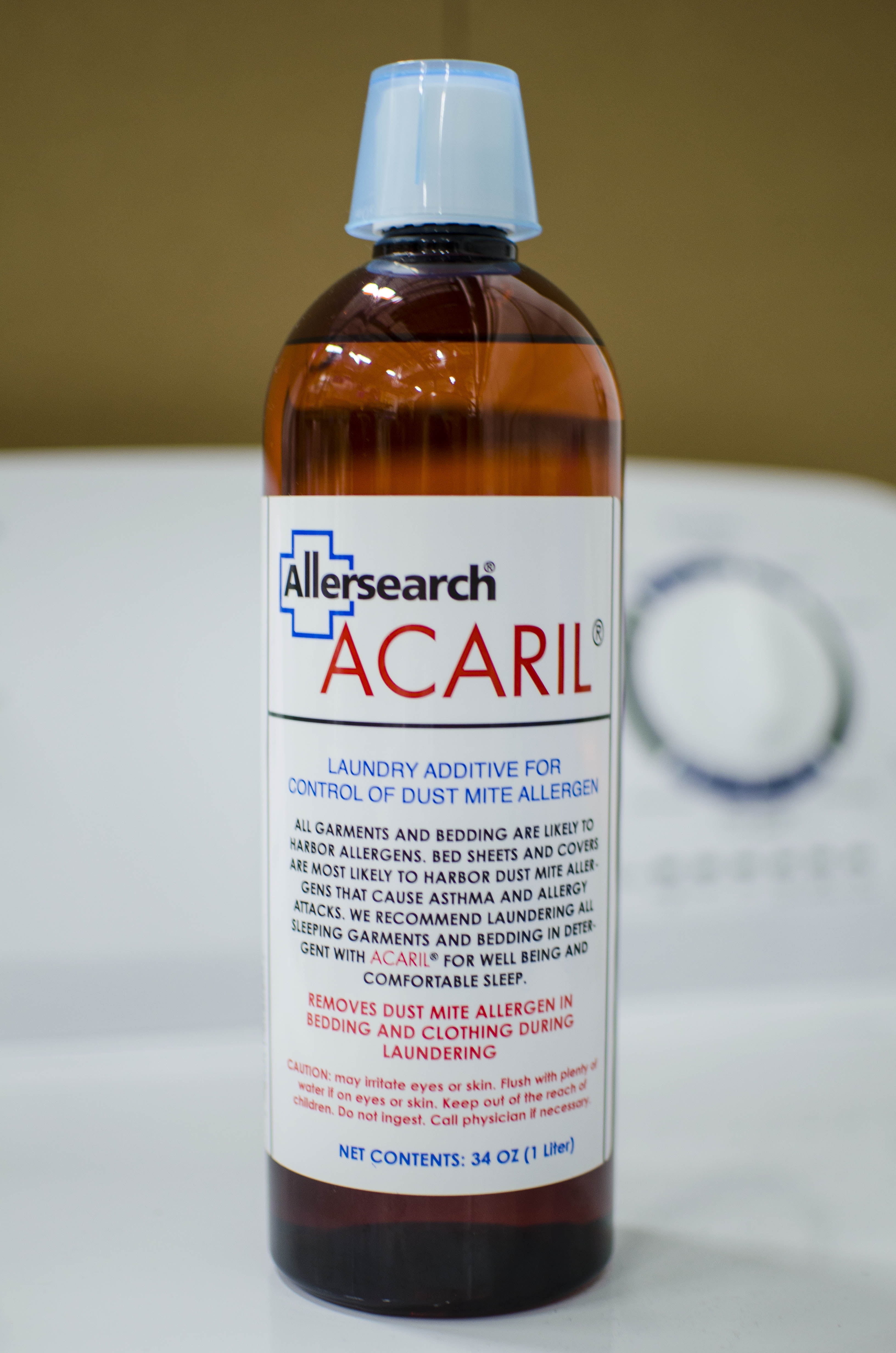 Allersearch Acaril Laundry Additive 34 oz (1 liter) - Walmart.com